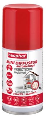 Beaphar Mini Diffusore Automatico Insetticida Habitat 75 ml