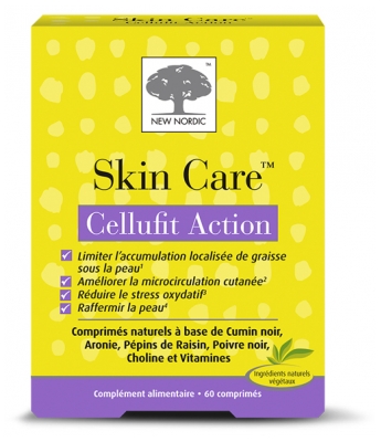 New Nordic Skin Care Cellufit Action 60 Tabletek