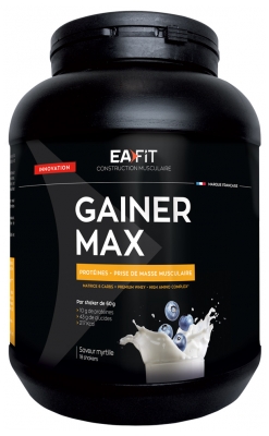 Eafit Muscle Construction Gainer Max 1,1kg - Fragrance: Blueberry