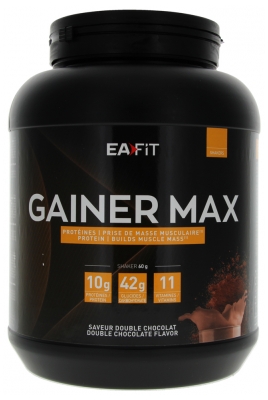 Eafit Muscle Construction Gainer Max 1,1kg - Fragrance: Double Chocolate