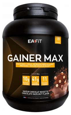 Eafit Muscle Construction Gainer Max 1,1kg - Fragrance: Hazelnut Chocolate