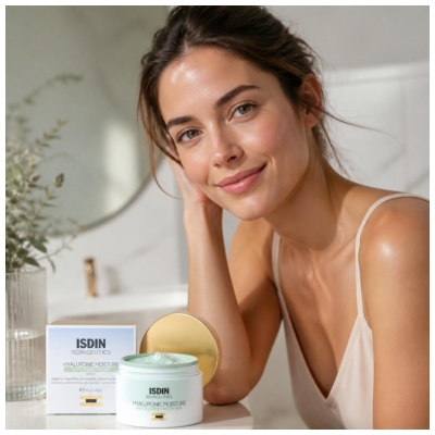 Isdin Ceutics Prevent Hyaluronic Moisture Fettige und Mischhaut 50 g