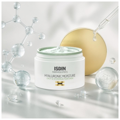 Isdin Isdinceutics Prevent Hyaluronic Moisture Peaux Grasses et Mixtes 50 g