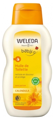Weleda Calendula Huile de Toilette Bébé Enfant 200 ml
