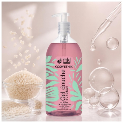 MKL Green Nature Cosm'Ethik Duschgel Awara aus Brasilien Kirschblüte 1 Liter