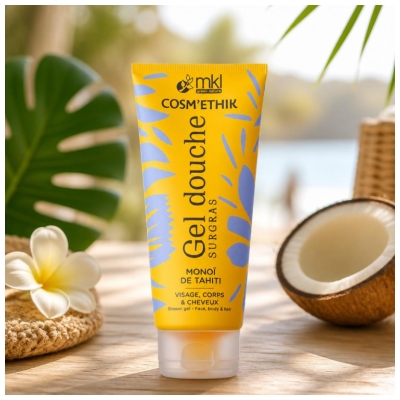 MKL Green Nature Cosm'Ethik Gel de Banho Supergordo Monoi de Tahiti 200 ml