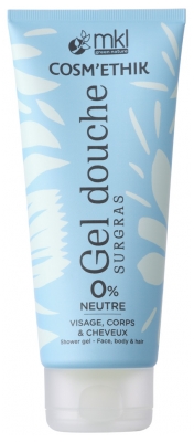 Gel de Duș Supra-Degresant Neutru MKL Green Nature Cosm'Ethik 200 ml