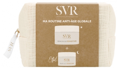 SVR Densitium Crème Riche Correction Globale 50 ml + Baume Nuit Réparation Globale 15 ml Offert