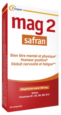 Mag 2 Saffraan 30 Tabletten