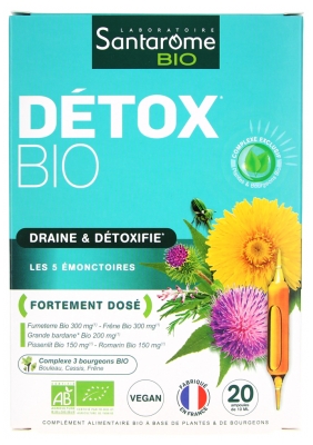 Santarome Bio Organic Detox 20 Phials