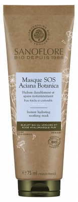 Sanoflore Aciana Botanica Maschera Organica SOS 75 ml
