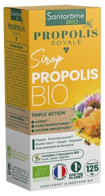 Santarome Koninklijke Propolis Siroop Biologisch 125 ml