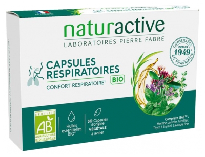 Naturactive Capsule Respiratorie Biologiche 30 Capsule