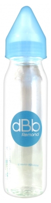 dBb Remond Biberon Regul'Air Tétine Silicone 240 ml 0-4 Mois - Couleur : Bleu