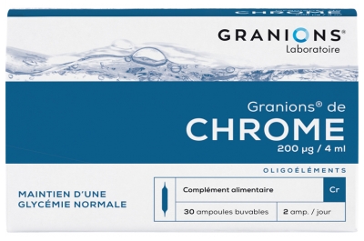 Granions Chrome 200 µg 30 Ampullia