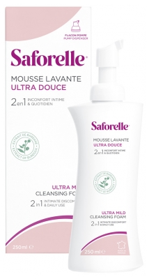 Spumă de Curățare Ultra Delicată Saforelle 250 ml