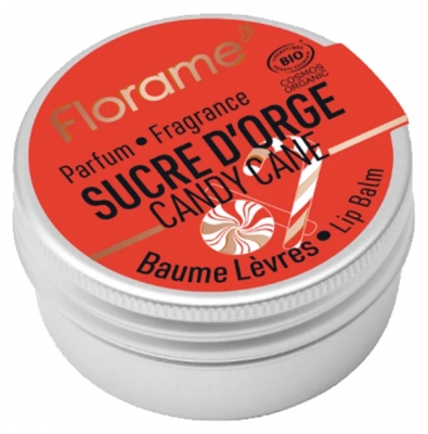Florame Perfumed Lip Balm Organic 12g - Scent: Candy Cane
