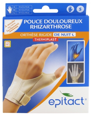 Epitact Starre Nachtorthese Pijnlijke Duim Linkerhand