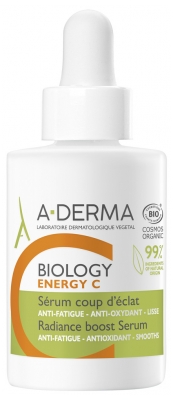 A-DERMA Biology Energy C Radiance Boost Serum 30ml
