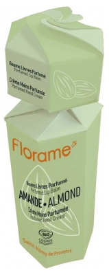Florame Amande Crème Mains Bio 30 ml + Baume Lèvres Bio 12 g