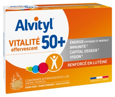 Alvityl Vitalité 50+ 30 Tabletek Musujących