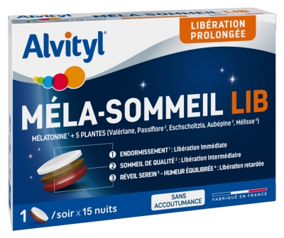 Alvityl Méla-Sommeil Lib 15 Tablets