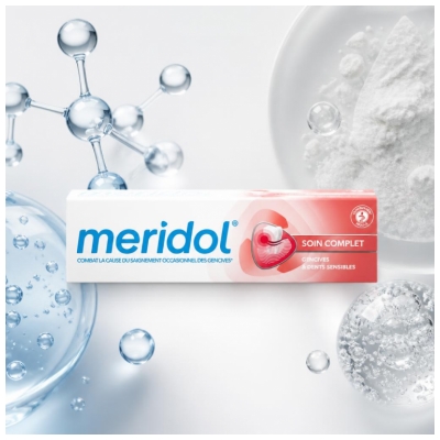 Meridol Zahnpasta Vollständige Pflege Zahnfleisch & Empfindliche Zähne 75 ml