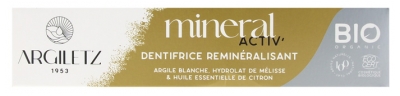 Pasta de dinți bio remineralizantă Argiletz Mineral Activ' 75 ml