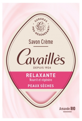 Rogé Cavaillès Sapone Crema Rilassante Mandorla e Rosa 115 g