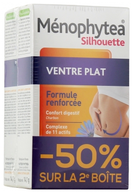 Nutreov Ménophytea Silueta Vientre Plano Lote de 2 x 30 Cápsulas