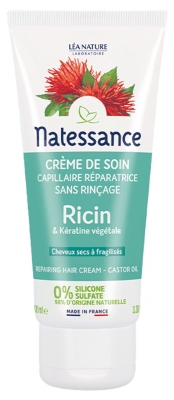 Natessance Crème de Soin Capillaire Sans Rinçage 100 ml