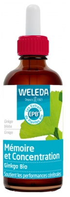 Weleda Organic Memory and Concentration Ginkgo 60ml