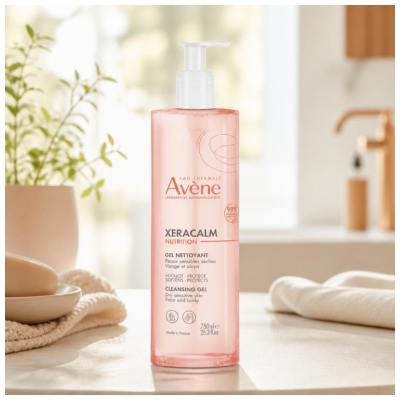 Gel de curățare Avène XeraCalm Nutrition 750 ml