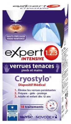 Novodex Expert 1.2.3 Intensive Uporczywe Brodawki Cryostylo 50 ml