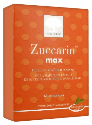New Nordic Zuccarin Max 60 Tablets