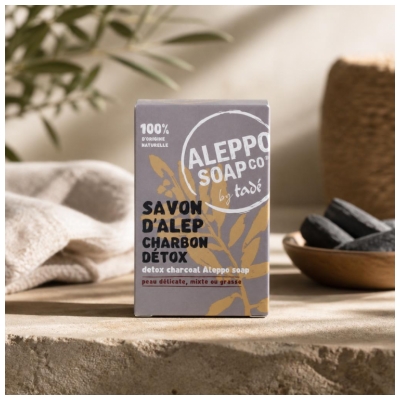 Tadé Savon d'Alep Charbon Détox 150 g