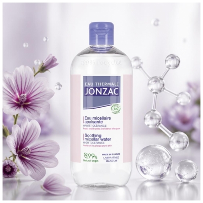 JONZAC Terminis Vanduo Raminamasis Biologiškas Micelinis Vanduo 500 ml