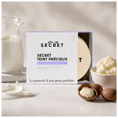Pin Up Secret Secret Teint Précieux Ožkos pieno Muilas-Kaukė 110 g
