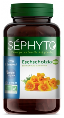 Séphyto Stres & Spánek Eschscholzia Bio 200 Kapsul
