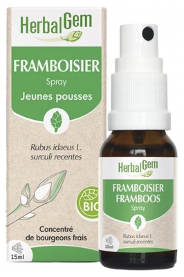 HerbalGem Spray Orgánico de Frambuesa 15 ml