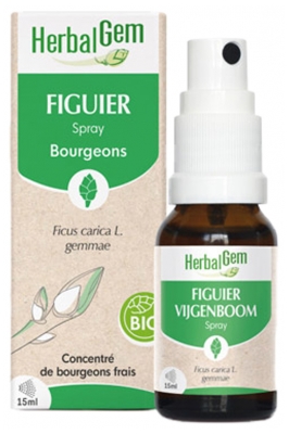 HerbalGem Figen Spray Økologisk 15 ml
