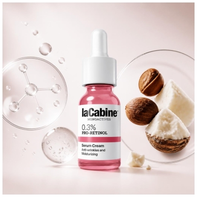 laCabine Monoactives 0,3% Pro-Retinol Serumkräm 30 ml