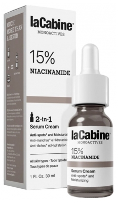 laCabine Monoactives 15% Niacinamide Cream Serum 30ml