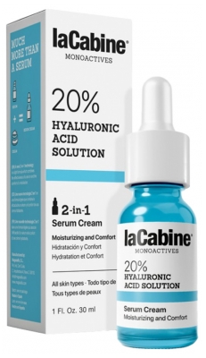 Sérum Creme Ácido Hialurónico 20% Monoativos laCabine 30 ml