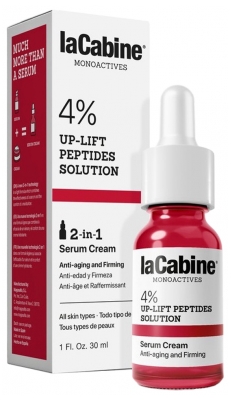 laCabine Monoactives 4% Up-Lift Peptides Sérum Crème 30 ml