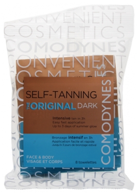 Comodynes 8 Intensive Self-Tanning Wipes
