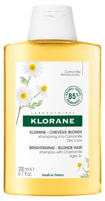 Klorane Iluminează - Șampon cu Mușețel pentru Păr Blond 200 ml