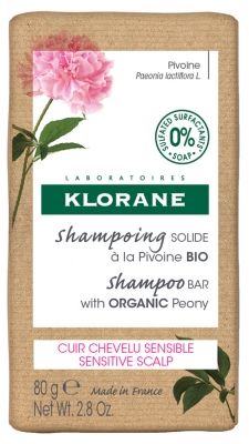 Klorane Champú Sólido de Peonía BIO 80 g