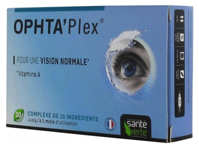 Santé Verte Ophta'Plex 30 Tablets