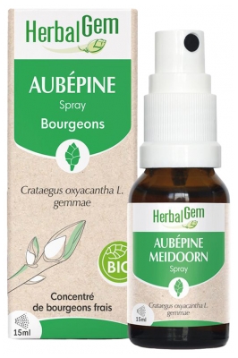 HerbalGem Biancospino Spray Organico 15 ml